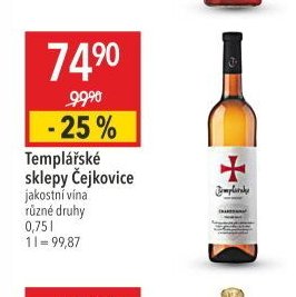 Templářské sklepy Čejkovice