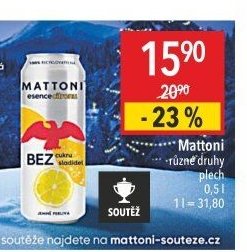 Mattoni různé druhy plech 0,5 l