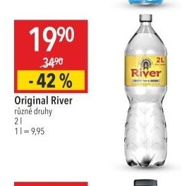 Original River různé druhy 2 l