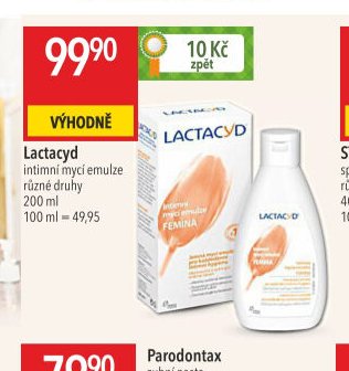 Lactacyd intimní mycí emulze