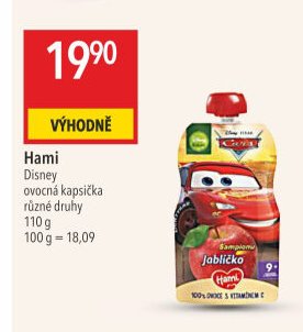 Hami Disney ovocná kapsička
