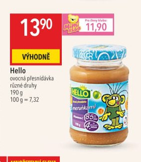 Hello ovocná přesnídávka