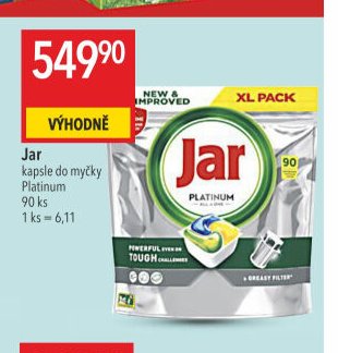 Jar kapsle do myčky Platinum
