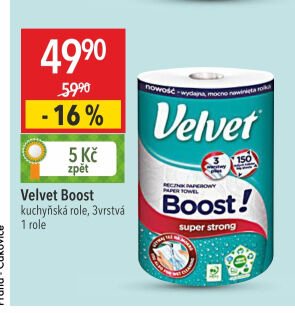 Velvet Boost kuchyňská role