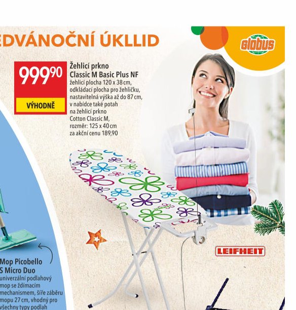 Žehlicí prkno Classic M Basic Plus NF