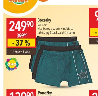 Boxerky pánské