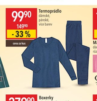 Termoprádlo dámské, pánské