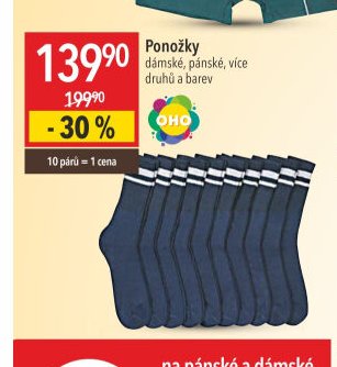 Ponožky dámské, pánské