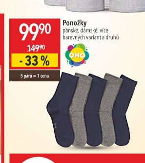 Ponožky dámské, pánské