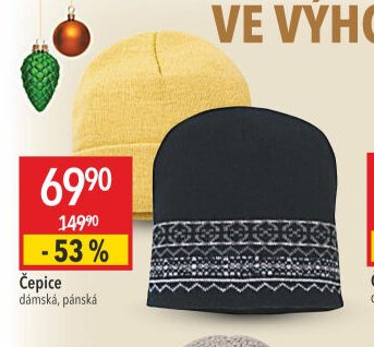 Čepice dámská, pánská