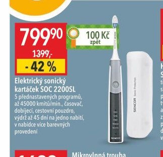 Elektrický sonický kartáček SOC 2200SL