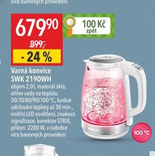 Varná konvice SWK 2190WH