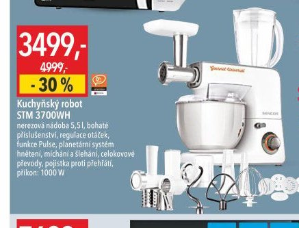 Kuchyňský robot STM 3700WH
