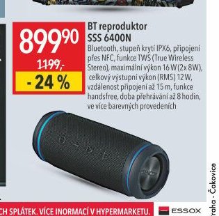 BT reproduktor SSS 6400N
