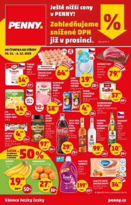 akční leták Penny Market 30.11.2023-6.12.2023