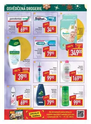 akční leták BILLA 29.11.2023-5.12.2023