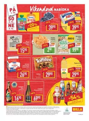 akční leták BILLA 29.11.2023-5.12.2023
