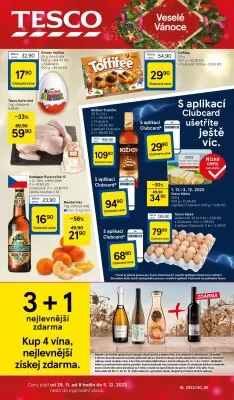 akční leták Tesco 29.11.2023-5.12.2023