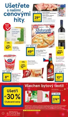 akční leták Tesco 29.11.2023-5.12.2023