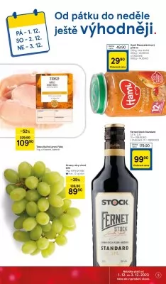 akční leták Tesco 29.11.2023-5.12.2023