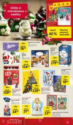 akční leták Tesco 29.11.2023-5.12.2023