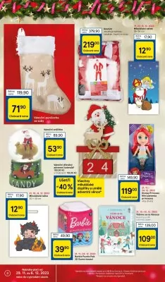 akční leták Tesco 29.11.2023-5.12.2023