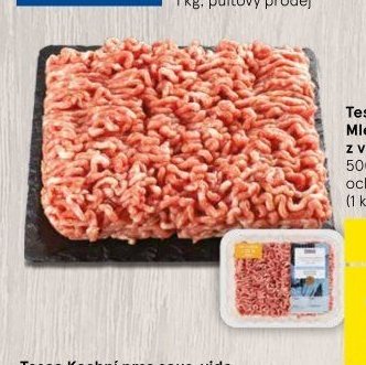 Tesco Mleté maso z vepřové plece