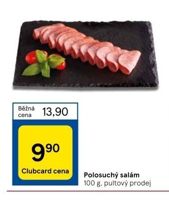 Polosuchý salám