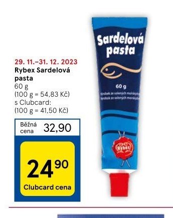 Rybex Sardelová pasta
