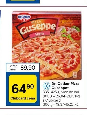 Dr. Oetker Pizza Guseppe
