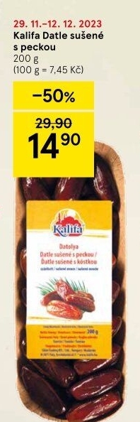 Datle sušené Kalifa
