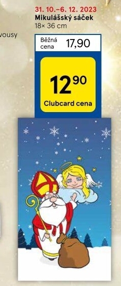 Mikulášský sáček / taška