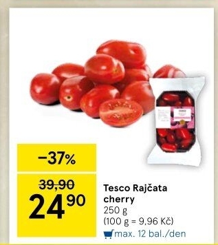 Rajčata cherry Tesco