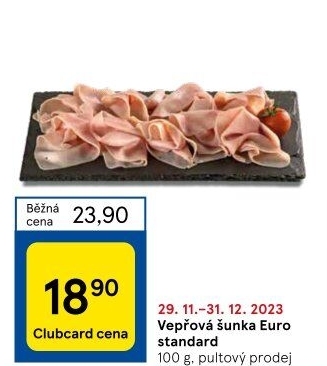 Šunka vepřová Euro standard