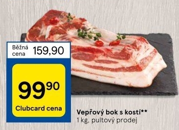 Vepřový bok s kostí