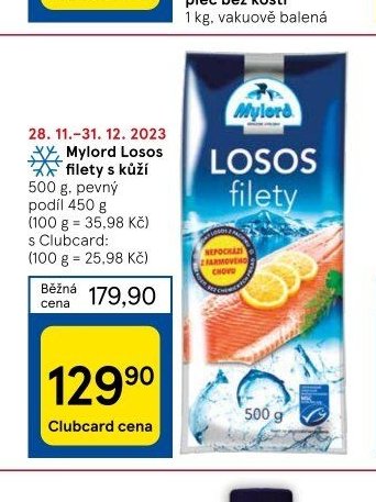 Mylord Losos filety s kůží