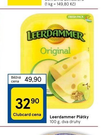 Leerdammer Plátky