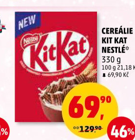 Cereálie Kit Kat Nestlé