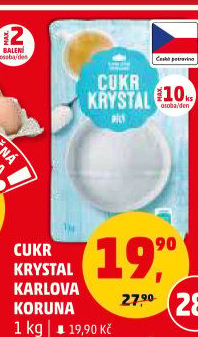 Cukr krystal Karlova Koruna