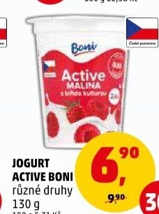 Jogurt ochucený Active Boni