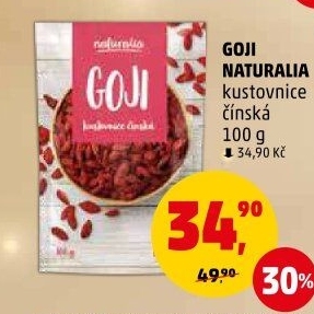 Kustovnice čínská - Goji sušené Naturalia