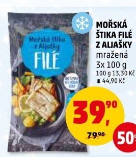 Mořská štika filé mražená