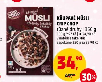 Müsli křupavé Crip Crop