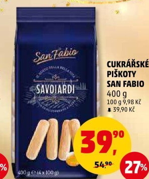 Piškoty cukrářské San Fabio