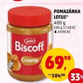 Pomazánka Biscoff Lotus