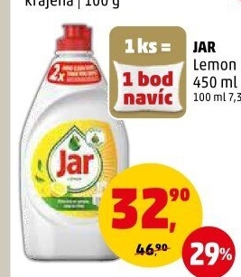 Prostředek na nádobí Jar