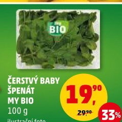 Špenát baby My BIO