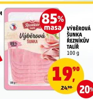 Šunka výběrová Řezníkův talíř