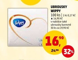 Ubrousky papírové Wippy