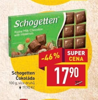 Schogetten Čokoláda